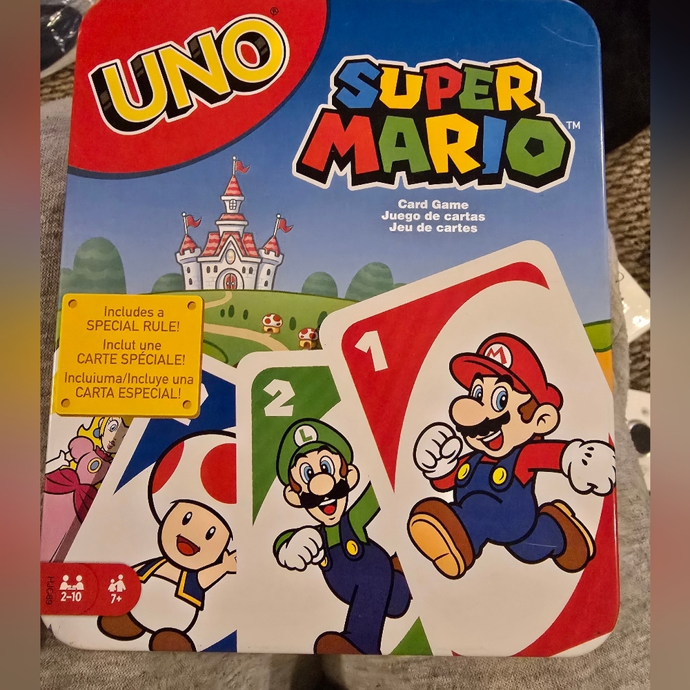 Super Mario UNO Card Game